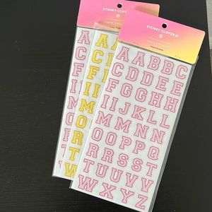 Stoney Clover vinyl sticker sheet sets